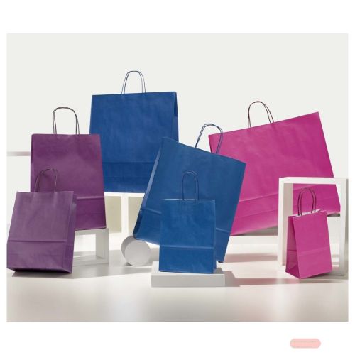 Bild von Tragtasche, B14+8.5 x H21.5cm - LU, dunkelblau