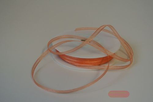 Bild von Band 50m/ 03mm, Organza, orange