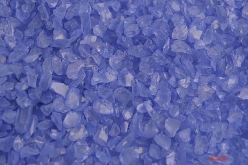 Bild von Glas Körner, 200gr, nebelblauviolett