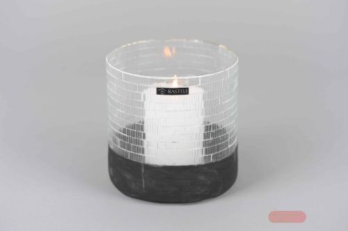 Bild von Windlicht, Wall of Ø15x H15cm, glass*
