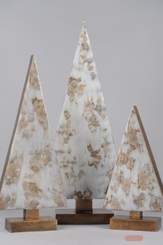 Bild von Tannenbaum, Emalje L35x 15x H80cm, handbemahlt