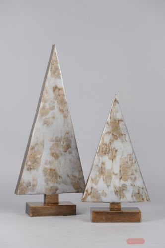 Bild von Tannenbaum, Emalje L25x 8x H45cm, handbemahlt