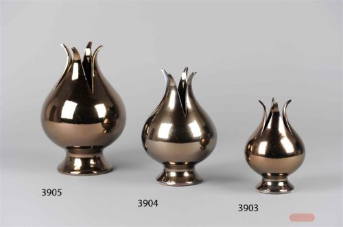 Bild von Vase, Pétale Ø14.5x H22cm, cuivré