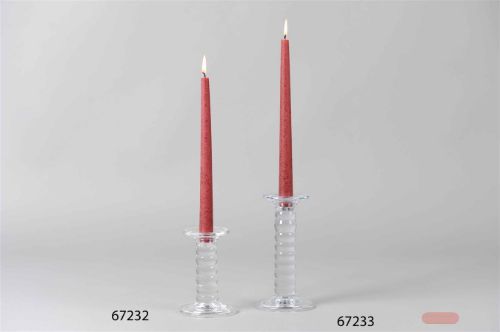 Bild von Kerzenständer, Billow Ø9.7x H14.1cm, glas