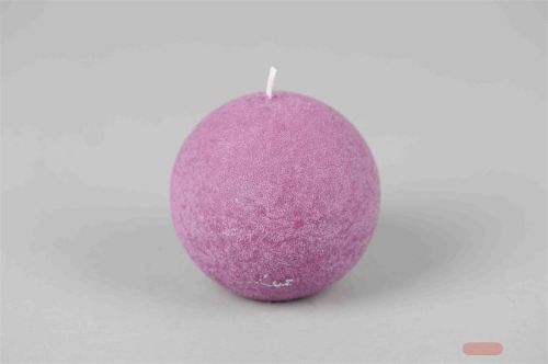 Bild von Velvet Kugelkerze, Ø100mm, grapejuice*