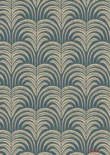 Bild von Bogen 70x 100cm, Palmyra , petrol