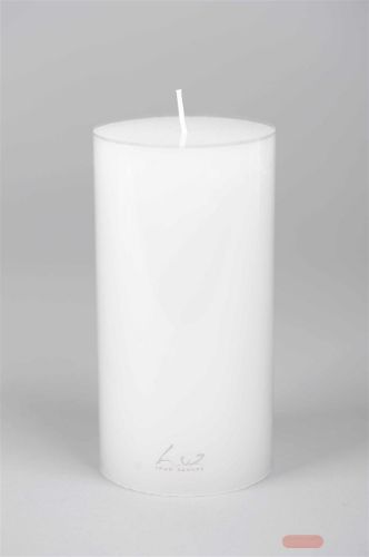 Bild von Kerze Classic, Uni - 18 x Ø 94mm, weiss