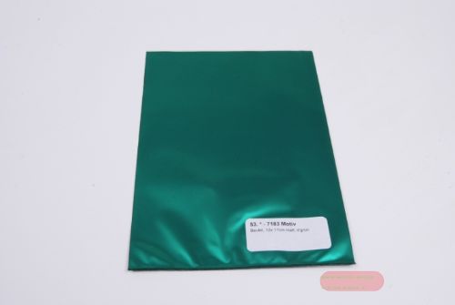 Bild von Beutel, 12x 17cm matt, d'grün
