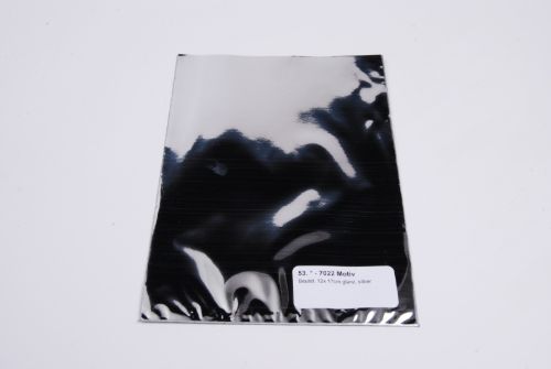 Bild von Beutel, 18x 30cm glanz, silber (Spezial)