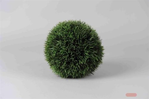 Bild von Deko Kugel, Gras 23cm, grün