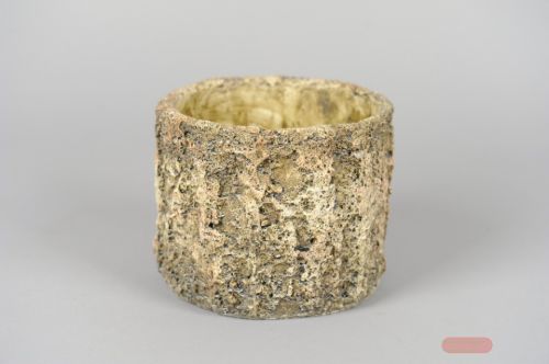 Bild von Blumentopf,  Mossa Zement Ø18.5 x H15cm, natur*