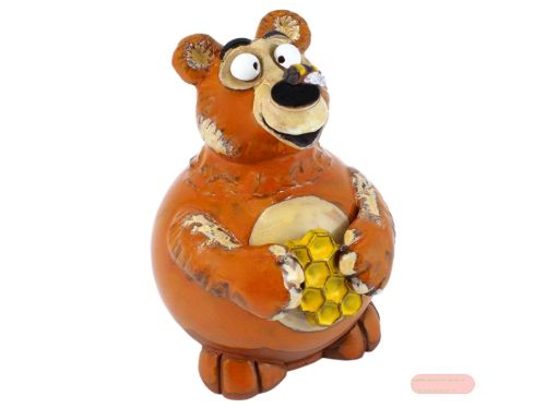 Bild von Gartenkeramik, Bär 20cm, wintertauglich - ohne Stab