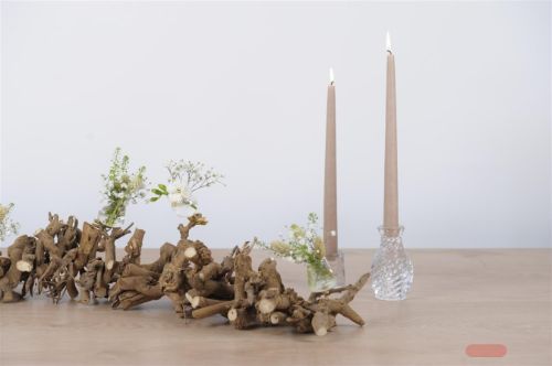 Bild von Kerzenständer, Glas Twizzler Ø7x H12cm, klar