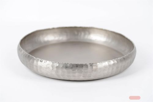 Bild von Schale, Alu mit Streifen - rund Ø36x H6cm, silver