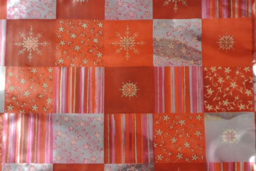 Bild von Beutel, 18x 30cm Quadrate, rot         (Spezial)