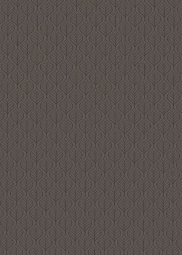 Bild von Bogen 70x 100cm, Florac Blätter, taupe*