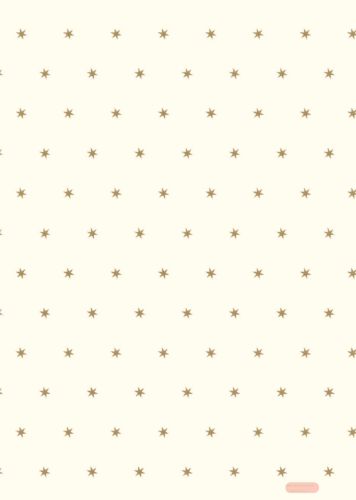 Bild von Bogen 70x 100cm, Gotland Sterne, creme