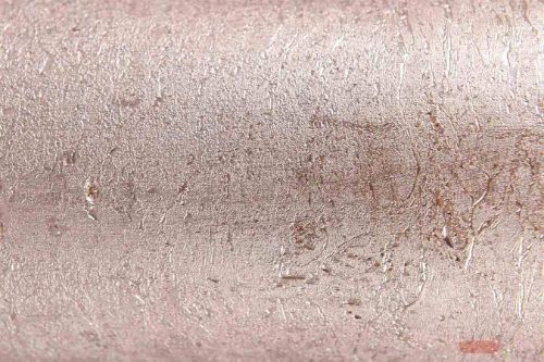 Bild von Metallic Zylinderkerze, 20cm x Ø70mm, champagner