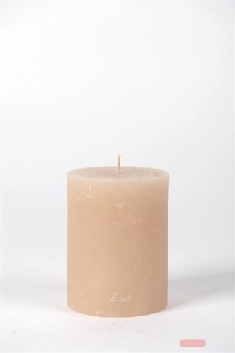Bild von Rustic Zylinderkerze, 12cm x Ø80mm, mondstein*
