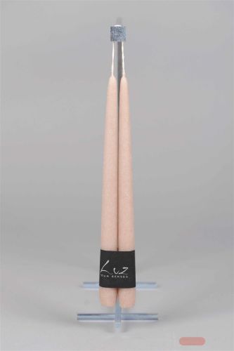 Bild von Velvet Tauchkerze, 40cm x 22mm - Paar, portobello*