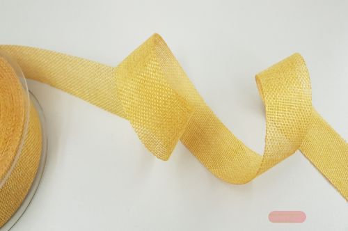 Bild von Band 20m/ 38mm, Shabby Chic, gelb