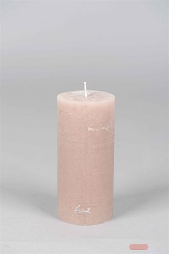Bild von Rustic Zylinderkerze, 10cm x Ø50mm, portobello