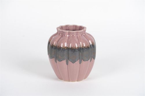Bild von BlumenVase, Flash Ø17x H18cm, purple