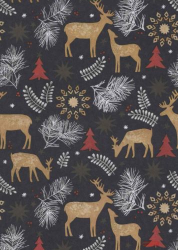 Bild von Bogen 70x 100cm, Arlberg, schwarz-bunt