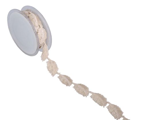 Bild von Band  4.6m/ 25mm, Leaf metallic, gold