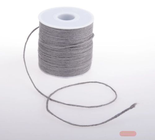 Bild von Band 100m/ 2mm, Jute-Schnur, grau