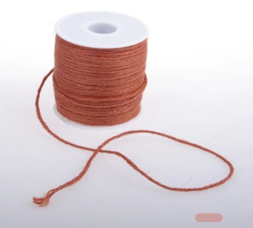 Bild von Band 100m/ 2mm, Jute-Schnur, mandarin