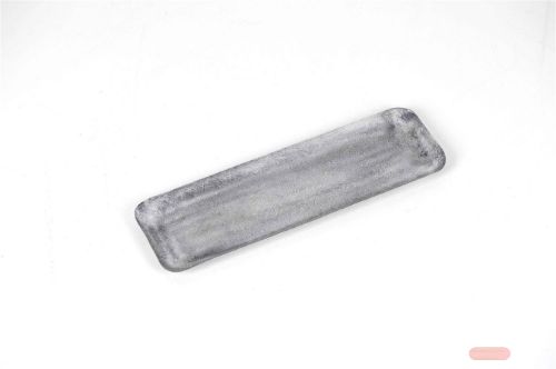 Bild von Aluschale, Brindle L38x 12x H2cm, schwarz