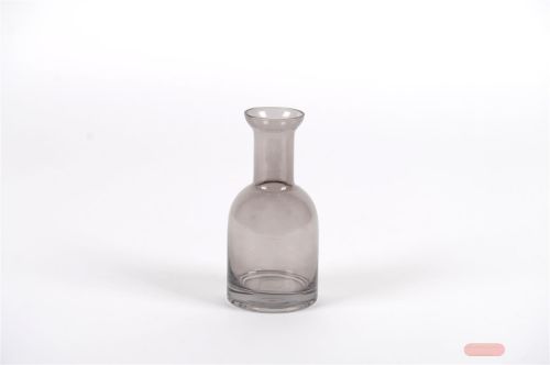 Bild von Glasvase, Botelo Ø8x H17cm, grey