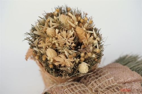 Bild von Blumenstrauß, Natural Ø12cm, green