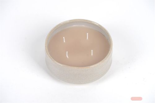 Bild von KerzenTopf, 4-Docht Zandduin Ø16x H7cm, creme