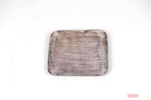Bild von Aluschale, Brindle L26x 26x H2cm, brown