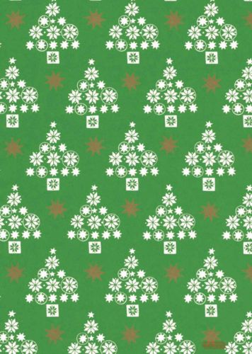 Bild von Bogen 70x 100cm, Bergen, grün