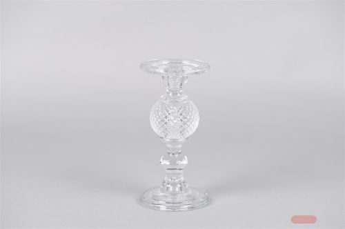 Bild von Kerzenständer, Geodesic Ø11.5x H23.5cm, glas