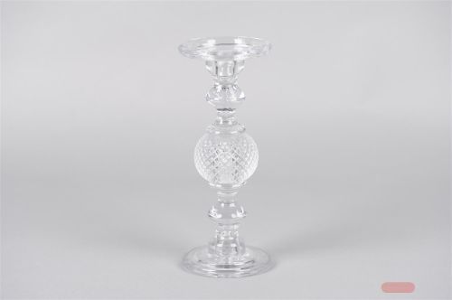 Bild von Kerzenständer, Geodesic Ø11.5x H29cm, glas