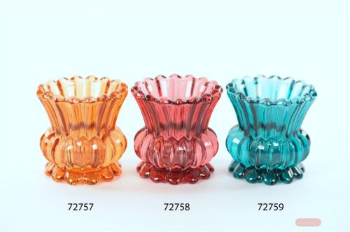 Bild von Votiv, Collerette Ø8x H8cm, orange