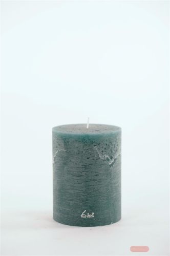 Bild von Rustic Zylinderkerze, 13cm x Ø100mm, atlantic deep