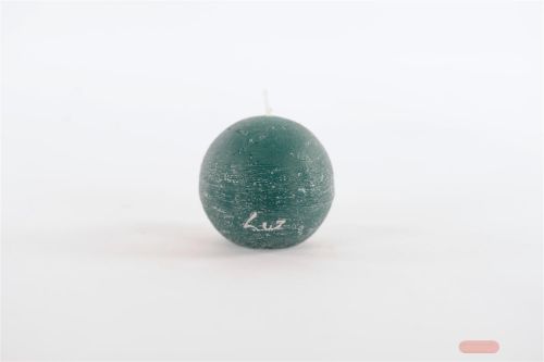 Bild von Rustic Kugelkerze, Ø 60mm, atlantic deep