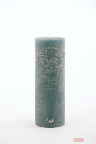 Bild von Rustic Zylinderkerze, 16cm x Ø60mm, atlantic deep