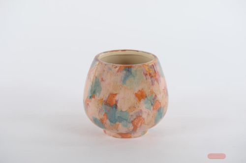 Bild von Blumentopf, Ribcage Keramik Ø18x H16cm, peinture*