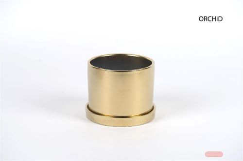 Bild von Blumentopf, Trou Keramik Ø16.3x H12.8cm, gold