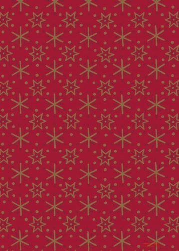 Bild von Bogen 70x 100cm, Flocone, rot