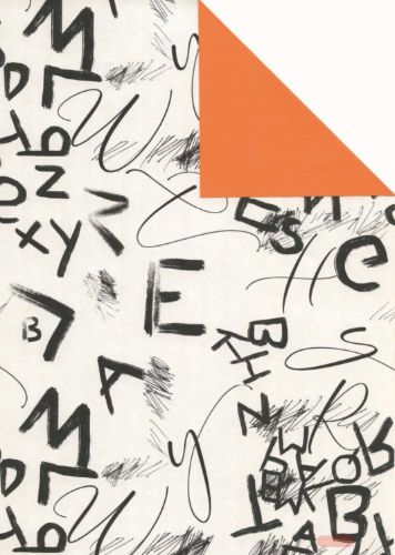 Bild von Bogen 70x 100cm, Freestyle, schwarz/orange