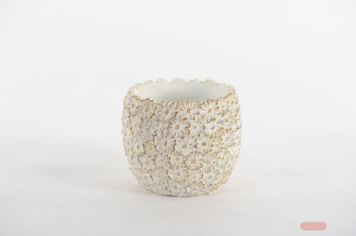 Bild von Blumentopf, Steenanjer Ø15.5x H13.5, zement