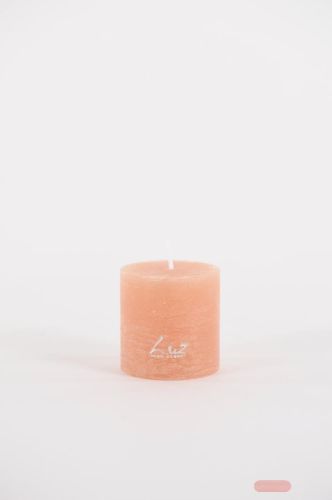 Bild von Rustic Zylinderkerze,   5cm x Ø50mm, nougat