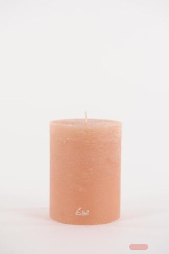 Bild von Rustic Zylinderkerze, 13cm x Ø100mm, nougat